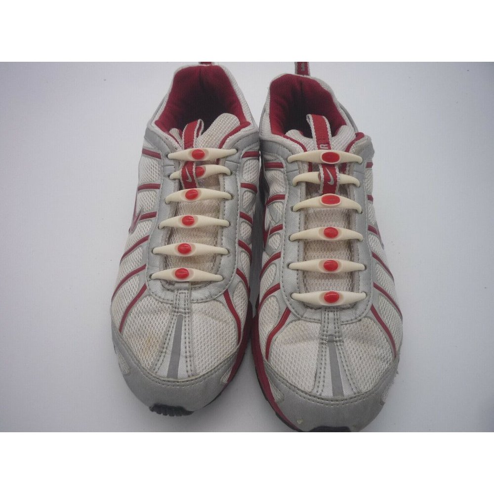 2006 Nike Air, Dual-D, Silver/Red Running sneaker,